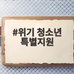 위기 청소년 특별지원 신청 조건과 금액 위기 청소년 특별지원