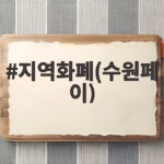 지역화폐(수원페이)