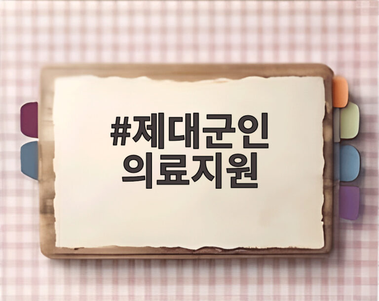 제대군인 의료지원