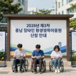 2026년 제3차 충남 장애인 평생교육이용권 신청 안내