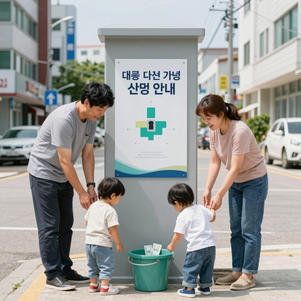 대구 다자녀 가정 상수도요금 감면 신청 안내