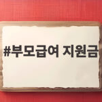 부모급여 지원금