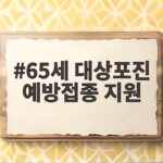 65세 대상포진 예방접종 지원 나주시 조건 확인 방법 65세 대상포진 예방접종 지원