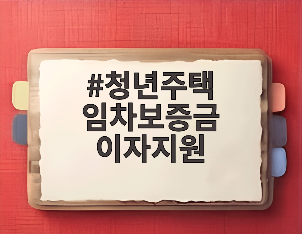 청년주택 임차보증금 이자지원